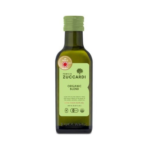 【搾りたて】2025 空輸 オーガニックブレンド Zucccardi Organic Blend oliveoil 250ml (Mild Fruity)